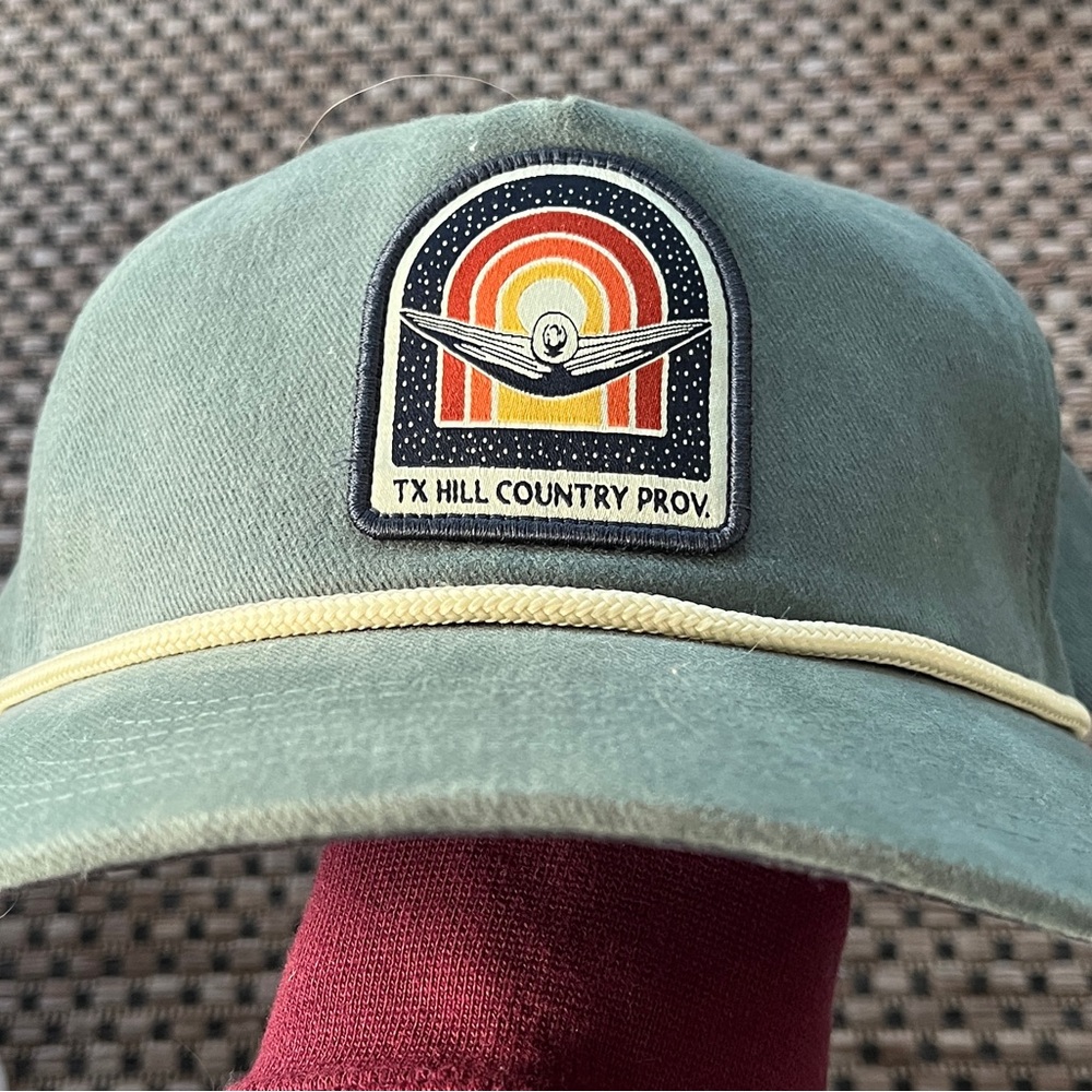 TEXAS HILL COUNTRY PROVISIONS GUADALUPE ROPE SNAPBACK HAT THE